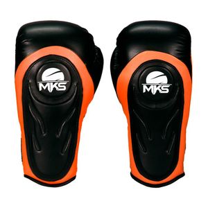 Luva De Boxe Mks Contender Neo Orange Tamanho 14 Oz