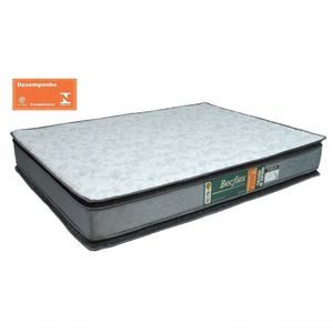 Colchão Casal Becflex Titan Pillow Semi Ortopédico 1,38 M