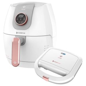Kit Cadence Dream Rosé Gold - Fritadeira E Sanduicheira 220v