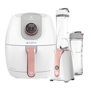 Kit Cadence Dream Rosé Gold - Fritadeira E Blender - 220v