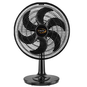 Ventilador Ocilante Turbo De Mesa 40 Cm Preto 220V 126 W