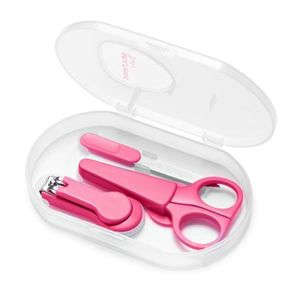 Kit Cuidados no Estojo Higiênico Perfect Baby Rosa