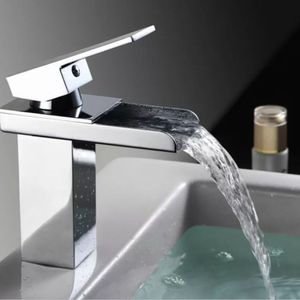 Torneira Monocomando Waterfall Cascata Calha Metal Baixa