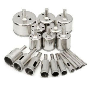 Kit Brocas Diamantadas Fura Vidro Marmore 21 Peças GT780 Lorben