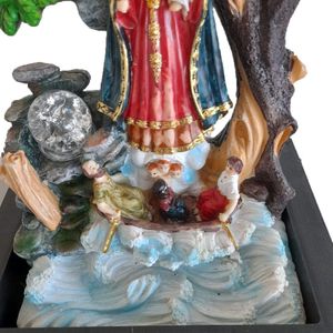 Fonte de Água Decorativa Resina Iluminação de Led - Lorben