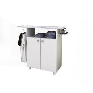 Tábua de Passar 2 Portas Branco Tecno Mobili