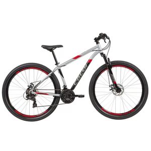 Bicicleta Supra Aro 29 Quadro Alumínio 17 Cinza Claro Caloi