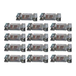 14 Pares De Conector De Encaixe Para Móveis Painel Zincado