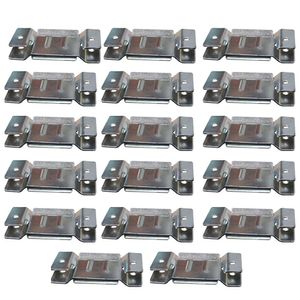 17 Pares De Conector De Encaixe Para Móveis Painel Zincado