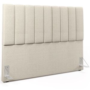 Cabeceira Cama Box Casal 140 Cm Dália W01 Linho Champagne