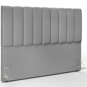 Cabeceira Cama Box Casal Queen 160 Cm Dália W01 Facto Cinza