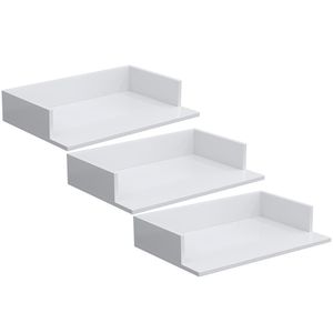Kit 3 Suportes Suspensos Para Micro-Ondas 60X40cm Branco