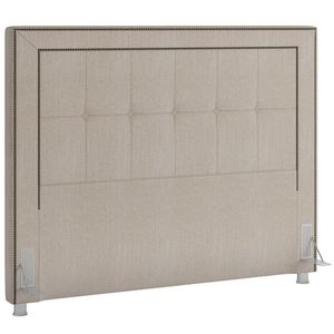 Cabeceira Cama Box Casal Queen 160cm P05 Atenas Linho Creme