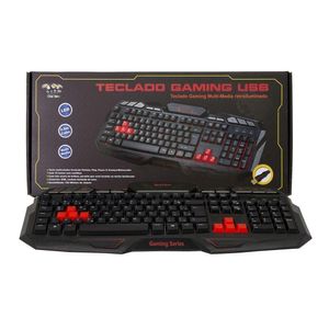 Teclado Gamer TCO-801 Multimidia USB Verde Braview