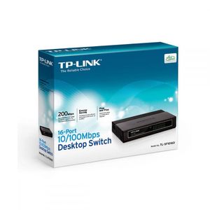 Switch 16 Portas 10/100Mbps Tp-Link TPL0020 TL-SF1016D