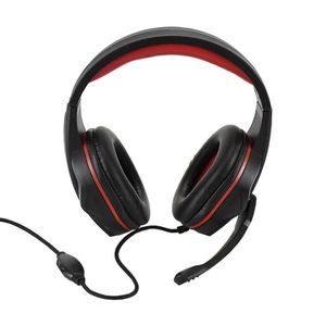 Fone de Ouvido PC Gamer F-02 2 Conectores P2 Preto e Vermelho Evus