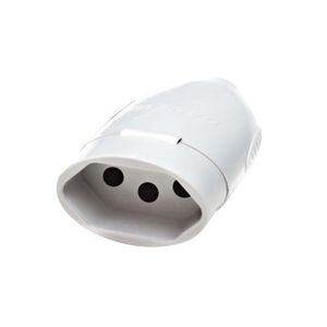 Tomada Desmontavel Daneva 2p+t 20a / 250v Ref.1618 Branca