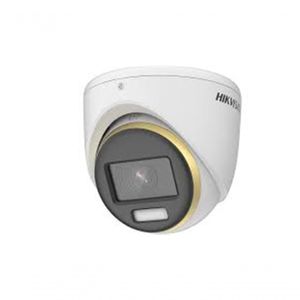 Camera Analogica 2Mp Dome 2.8Mm Colorvu Hikvision Ds-2Ce70Df3T-Mf (2.8Mm)