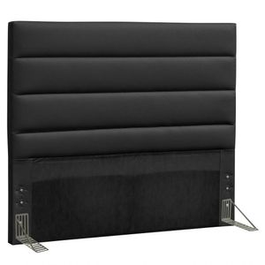 Cabeceira Quarto Casal Queen Greta 160cm Corano Preto