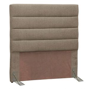 Cabeceira Solteiro 90cm Greta Linho Areia