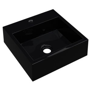 Cuba Pia De Apoio Quadrada Veneza Preto