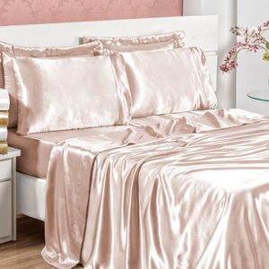 Jogo De Cama King Sublime Nude Valle Enxovais 4 Peças