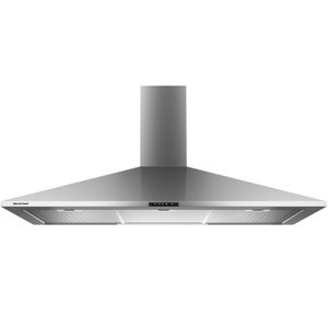 Coifa de Parede 90 CM Inox Piramidal 5 e 6 Bocas com Duplo Filtro Brastemp 110V