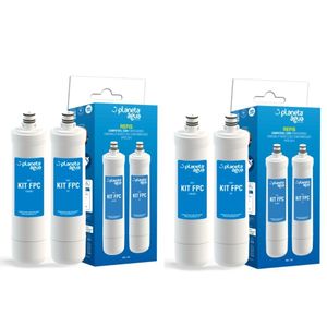 Kit 2 Refil Filtro Purificador Kit Fpc Compatível com PPF5