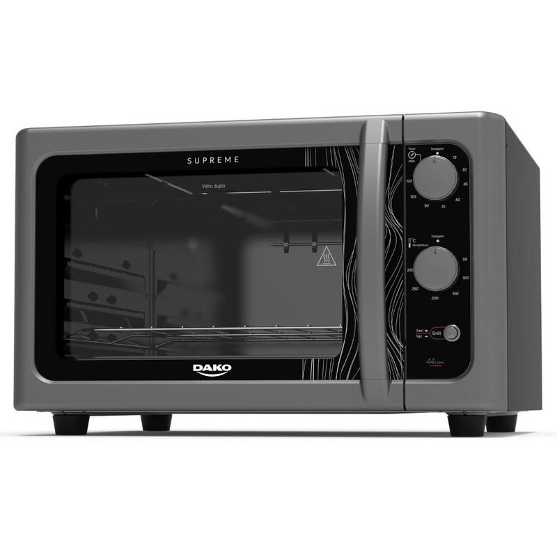 Forno 44l Dako Inox - Elétrico - Supreme Titanium - 110v - 300000817