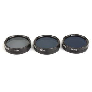Combo 3 Filtros Nd4 Nd8 Nd16 Drone Dji Phantom 4 Pro e 4 Advanced