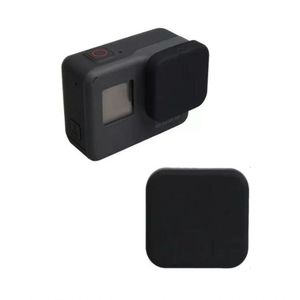 Tampa Protetora De Lente Em Silicone Preta Gopro Hero 5/6/7