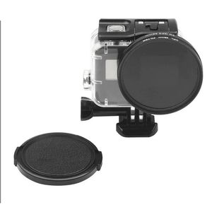 Filtro Polarizado Cpl 58mm com Tampa da Lente para GoPro