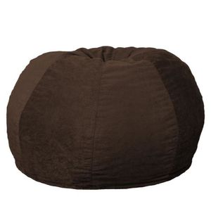Puff Maçã 120cmx115cmx95cm Confort Siena Móveis Marrom Escuro
