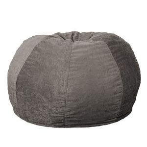 Puff Maçã 120cmx115cmx95cm Confort Siena Móveis Cinza