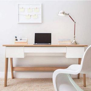 Escrivaninha 3 Gavetas 26106 Trend Artesano Hanover/off White