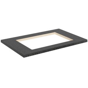 Tampo Reto 80cm para Balcão Cooktop 4 Bocas Itatiaia It-80 Cook 4b Granito Preto