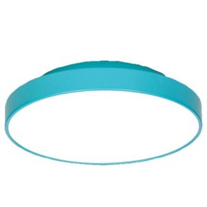 Plafon para 4 Lâmpadas Redondo 50cm 7653 Jd Molina Azul