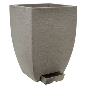 Vaso Quadrado Moderno Duo 48 Japi Mármore