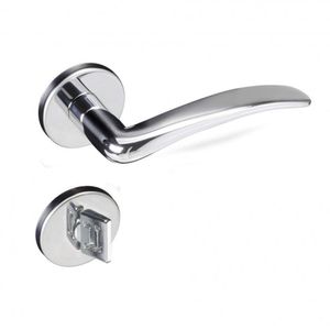 Fechadura Para Banheiro Com Roseta Redonda Zm 691-80b Classic Pado
