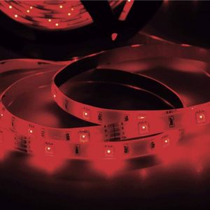 Fita LED 2,5W 30 LEDs/Metro 5M 12V Vermelho Taschibra Bivolt IP20