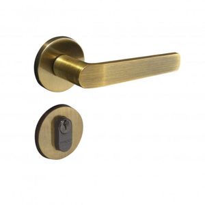 Fechadura Externa Roseta Redonda Zm 403e Concept Pado