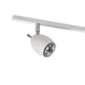 Spot Trilho Direcionável Para 3 Lâmpadas Isadora Design Branco