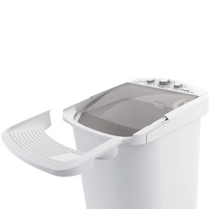 Tanquinho Supertank 8kg e Centrífuga De Roupas Nina 2,9kg 127v Mueller Branco