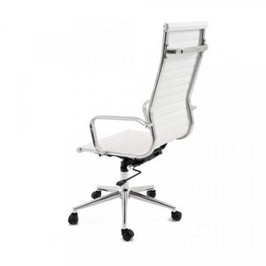 Cadeira de Escritório Office Sevilha Alta Rivatti Branco