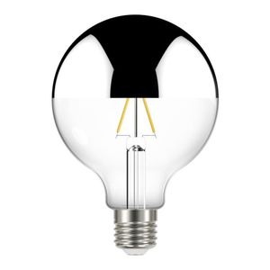 Lâmpada Led Filamento Defletora 3w Globo G95 Taschibra Luz Âmbar - Caixa Com 6 Unidade - 2200k