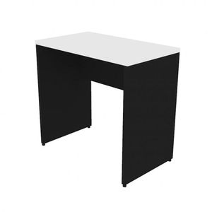 Mesa Reta Corp 25mm 90 Cm 47 Cm Bramov Móveis Preto/branco
