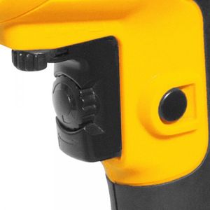 Kit Ferramentas Espresso Móveis Com Furadeira De Impacto 1/2 Polegadas 127v E Broca De Aço Rápido 50mm 393635 Amarelo