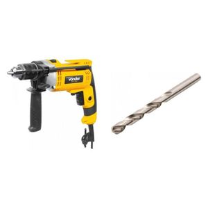 Kit Ferramentas Espresso Móveis Com Furadeira Impacto 1/2" 127v E Broca Aço 15/64" 387748
