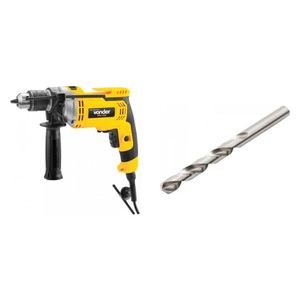 Kit Ferramentas Espresso Móveis Com Furadeira Impacto 1/2" 220v E Broca Aço 130 Mm 387416