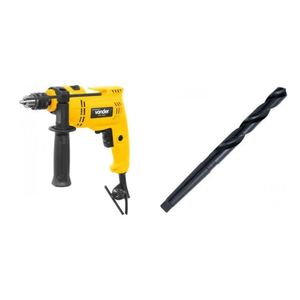 Kit Ferramentas Espresso Móveis Furadeira Impacto 3/8" 220v e Broca Aço 160 Mm 387934